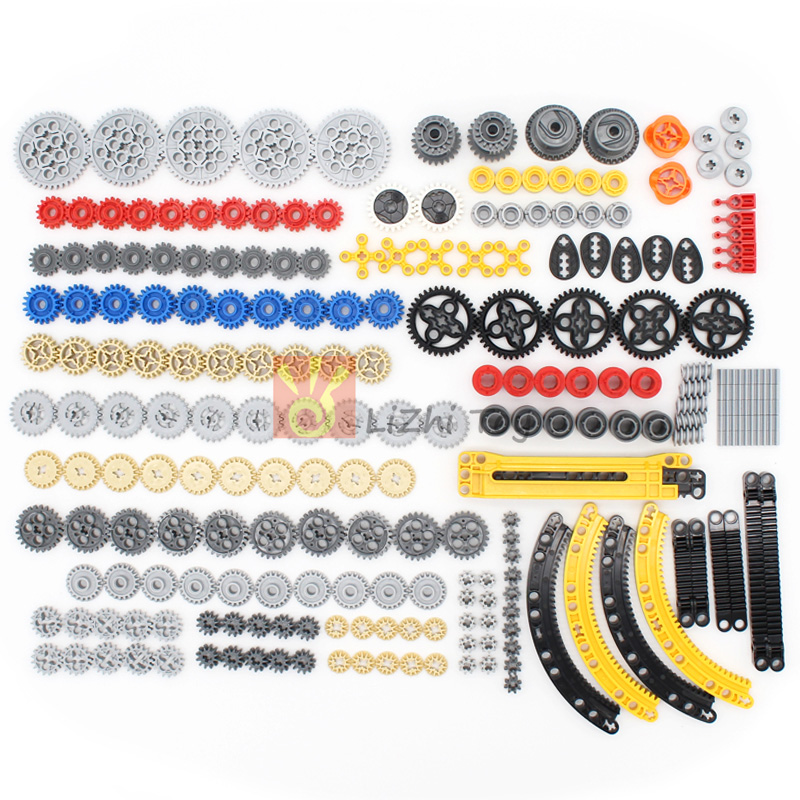 Tech Gear Accessories - 213 шт., высокотехнологичные строительные блоки MOC
