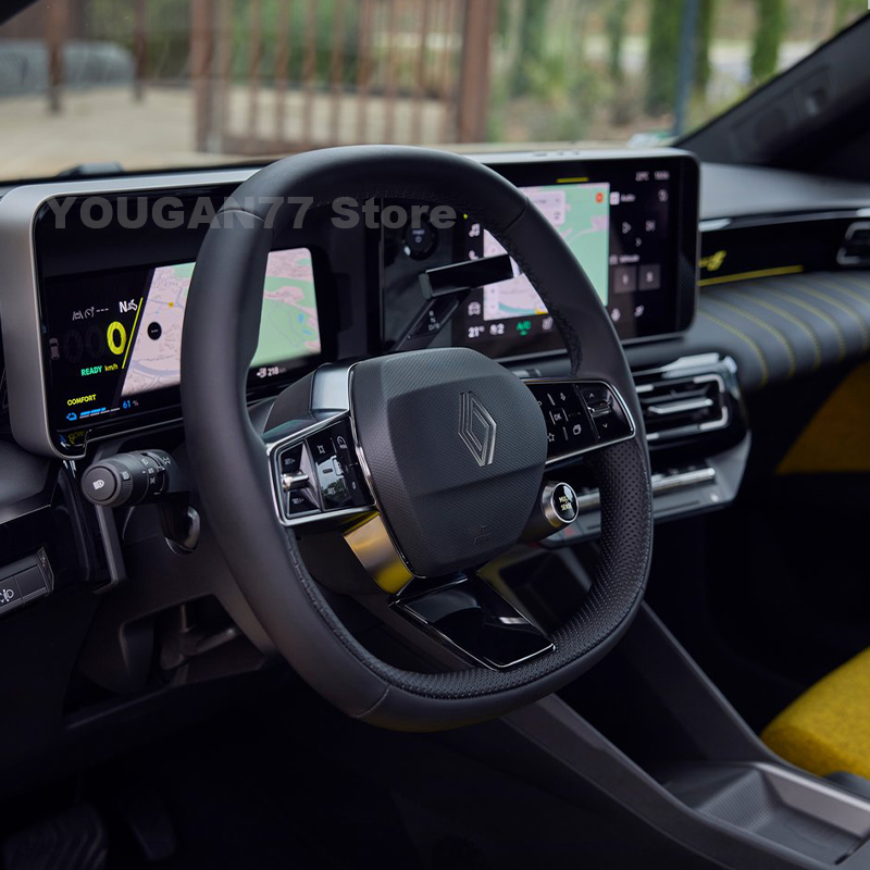 Tech Accessories Renault - Кожаный чехол на руль автомобиля для