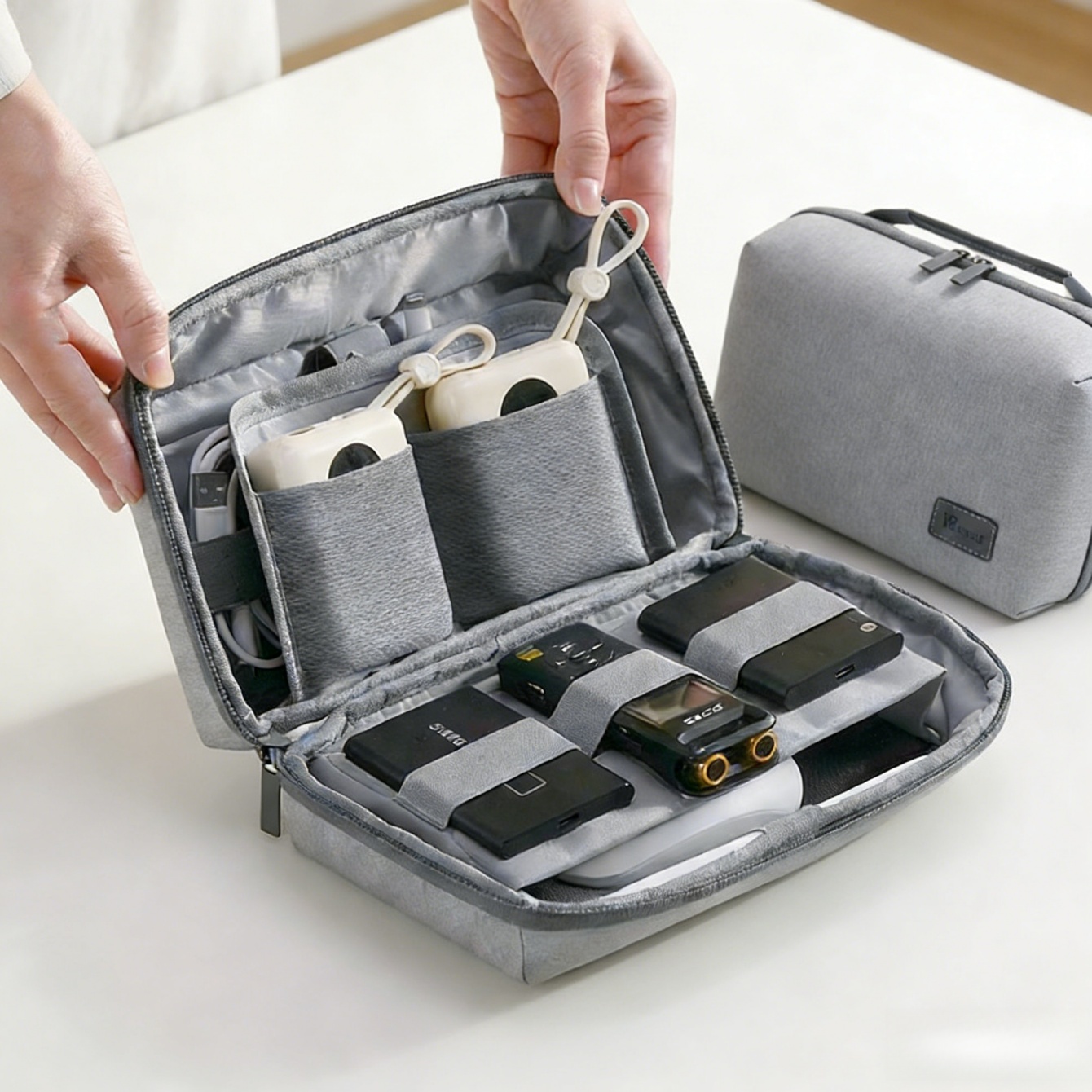 Tech Accessories Travel Case - 1 шт. органайзер для электроники, дорожный