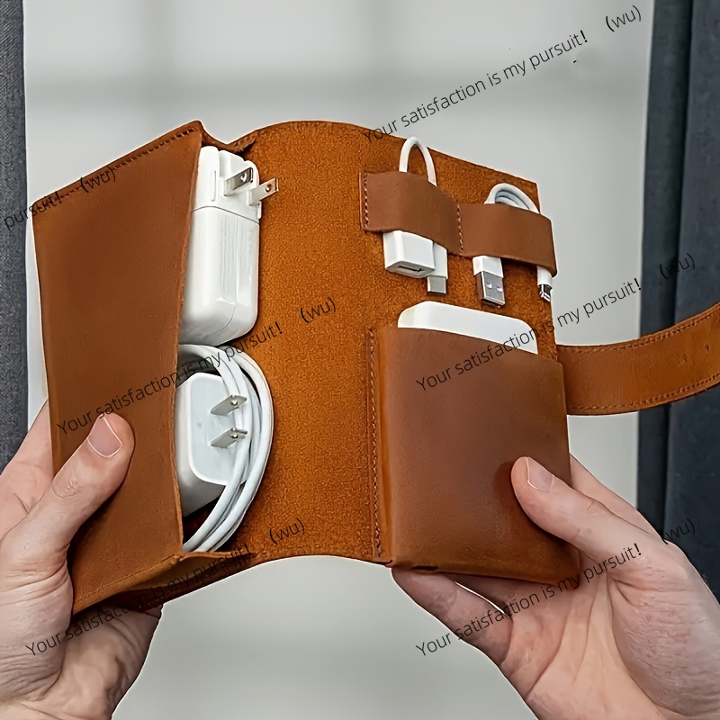 Tech Accessories Travel Case - 1 шт., органайзер из искусственной кожи