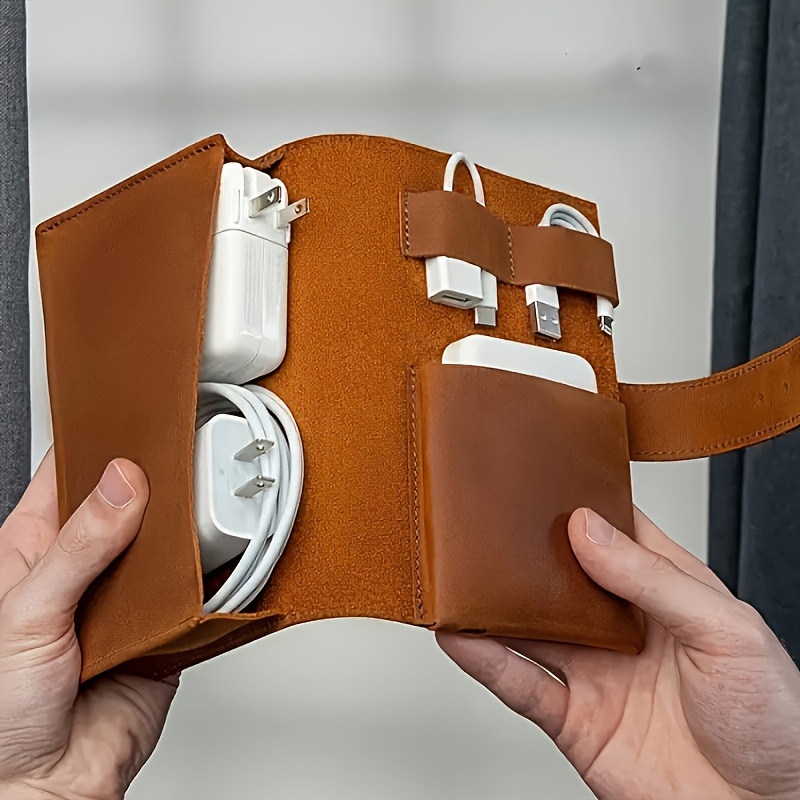 Tech Accessories Travel Case - 1 шт., органайзер из искусственной кожи