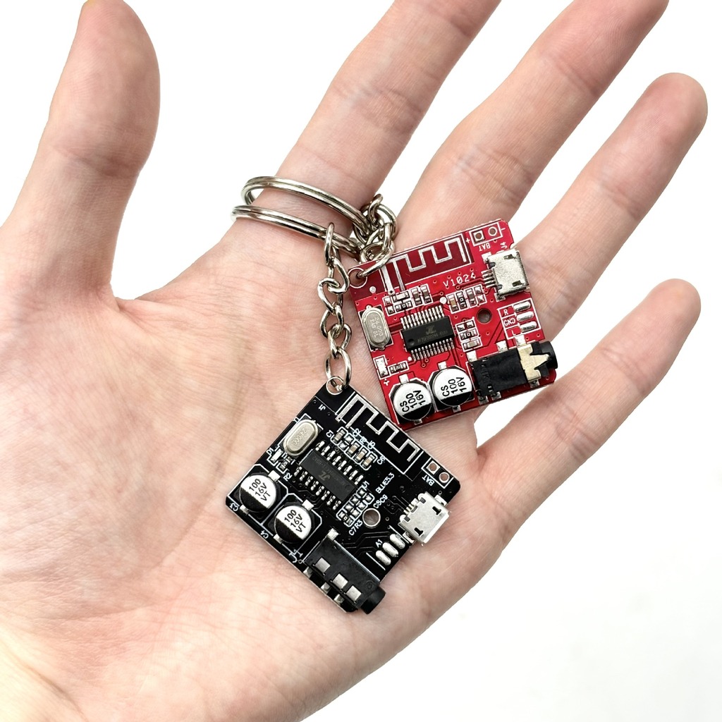 Tech Accessories Bag - Брелок в стиле киберпанк: печатная плата
