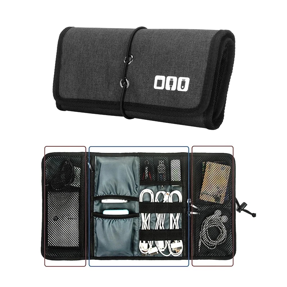 Tech Accessories Travel Case - Электронный органайзер, чехол для шнура, дорожный