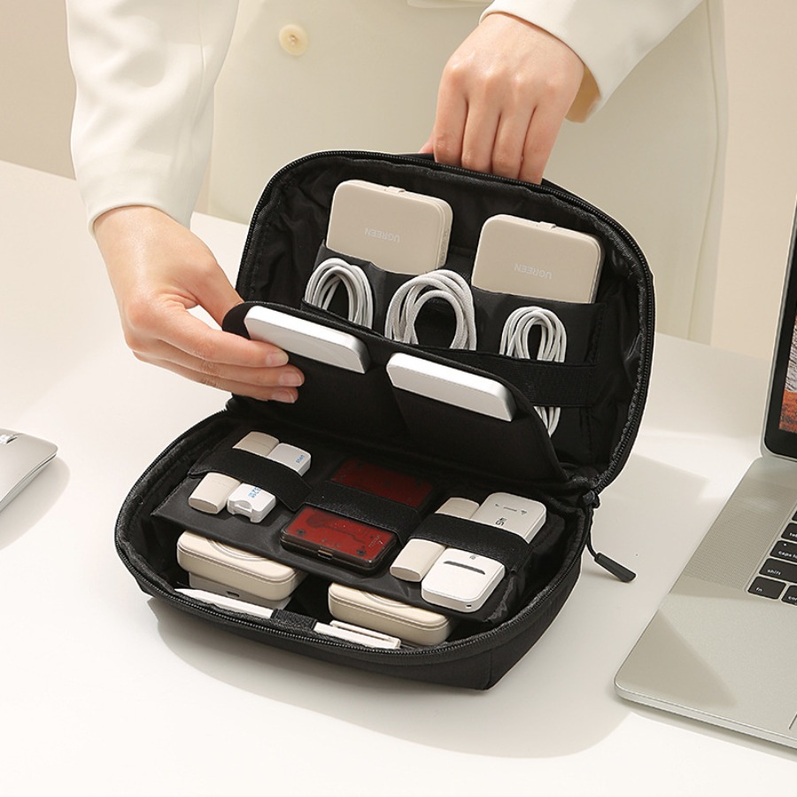 Tech Accessories Travel Case - Портативный органайзер для кабелей и электроники,