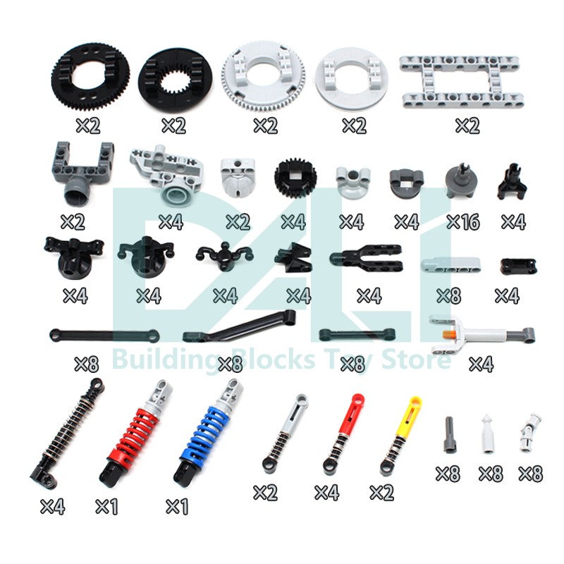 148 деталей MOC: Технические э – обзор и цена Tech Gear Accessories