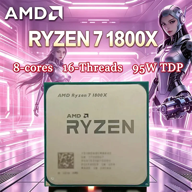 Процессор AMD Ryzen 7 1800X, 3 – обзор и цена Amd Cpu Ryzen 7
