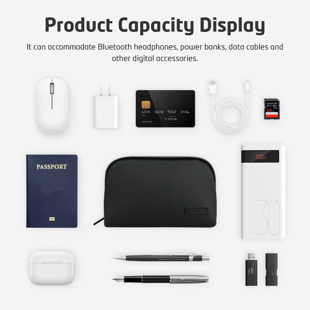 Легкий водонепроницаемый чехол – обзор и цена Tech Accessories Travel Case