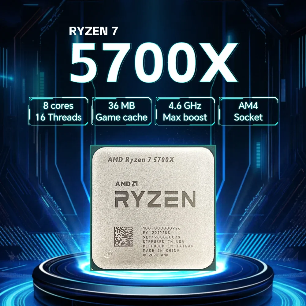 AMD Ryzen 7 5700X R7 5700X 8-я – обзор и цена Amd Cpu Ryzen 7