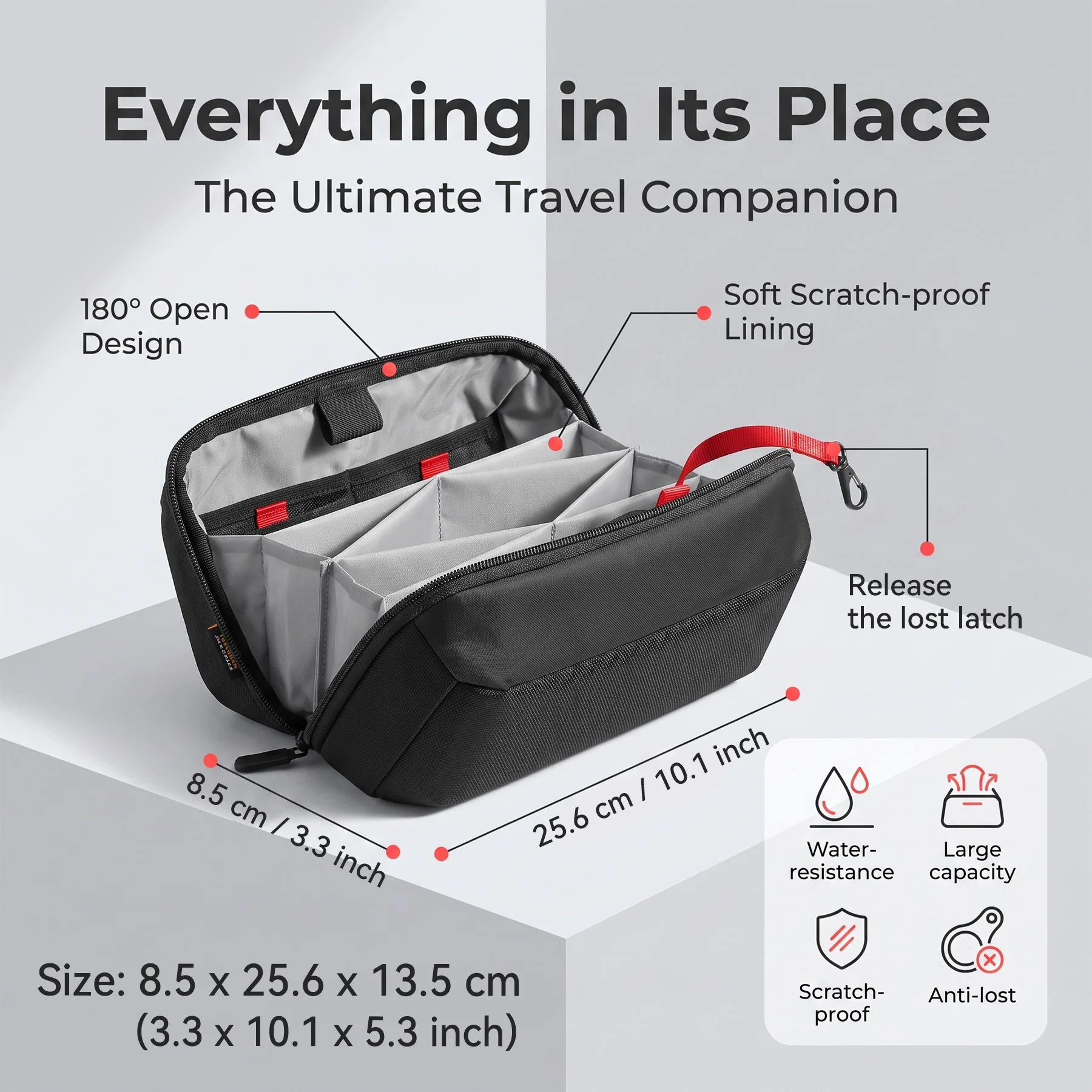 Органайзер для электронных уст – обзор и цена Tech Accessories Travel Case