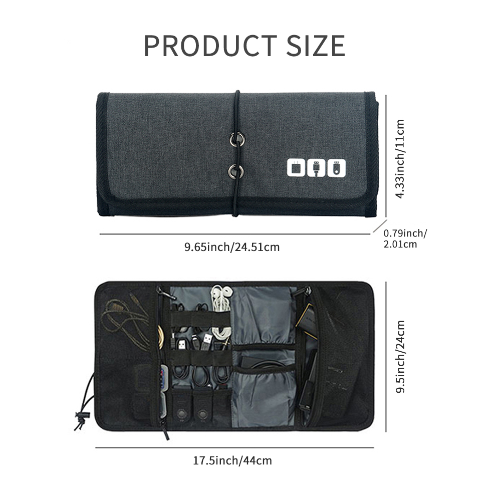 Сумка для хранения кабелей в п – обзор и цена Tech Accessories Travel Case