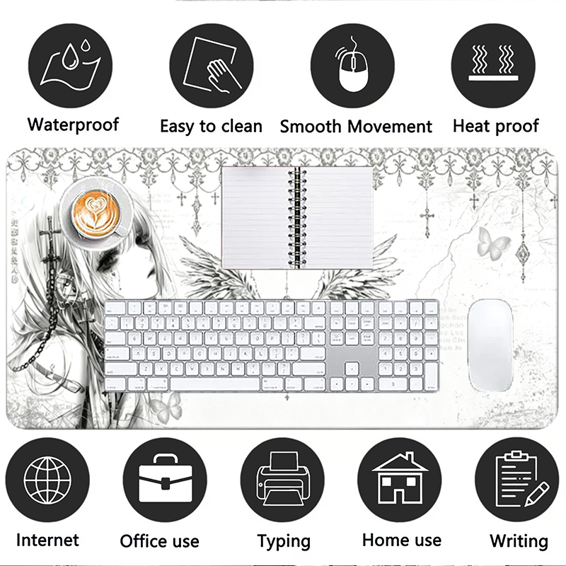 Кожаный коврик для мыши, черно – обзор и цена Tech Accessories For Office Desk
