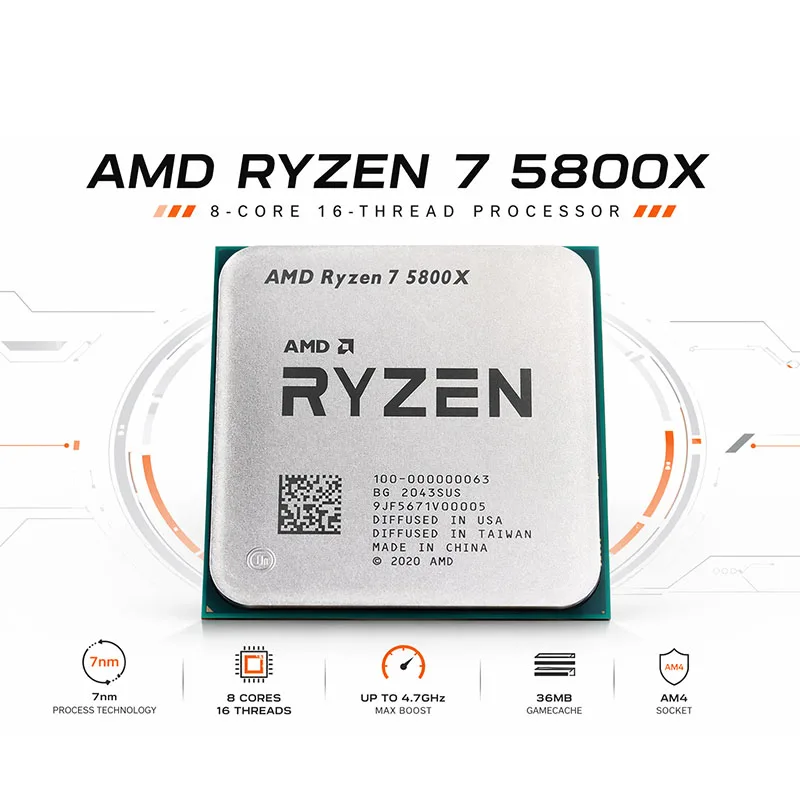 Процессор AMD Ryzen 7 5800X (р – обзор и цена Amd Cpu Ryzen 7